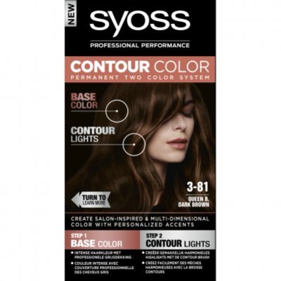 Syoss Contour color 3-81 50ml dark brown bnl