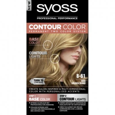 Syoss Contour color 8-61 diva golden brown bnl