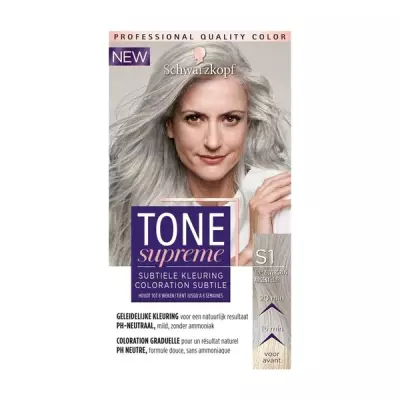 Schwarzkopf Tone supreme 9.5-22 licht zilvergrijs