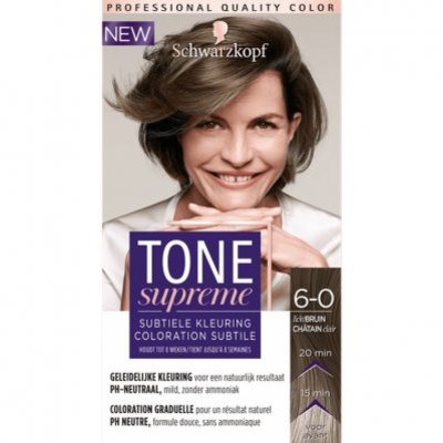 Schwarzkopf Tone supreme 6-0 lichtbruin