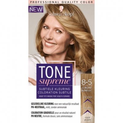 Schwarzkopf Tone supreme 8-5 goudblond bnl