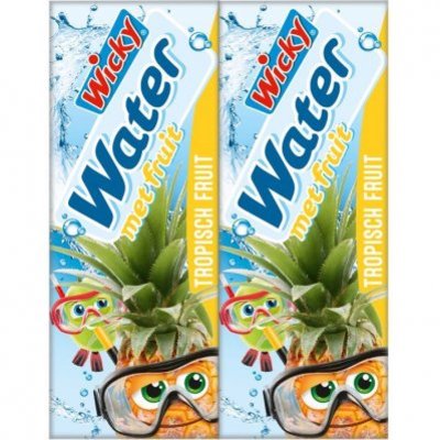 Wicky Water tropisch fruit 10-pack