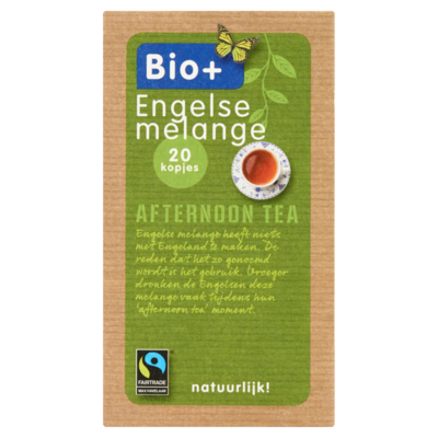 Bio+ Thee Engelse melange 20 stuks