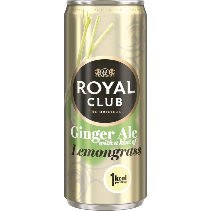 Royal Club Ginger ale lemongrass