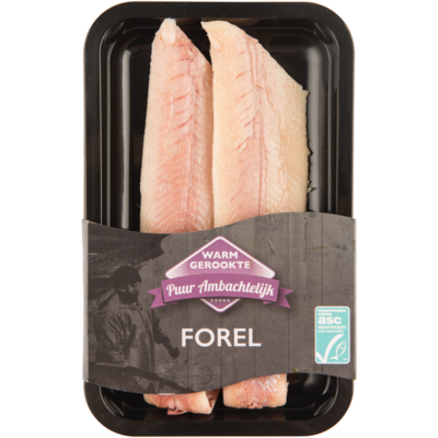 Forelfilet gerookt