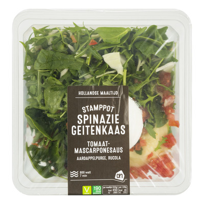 Huismerk Verse stamppot geitenkaas