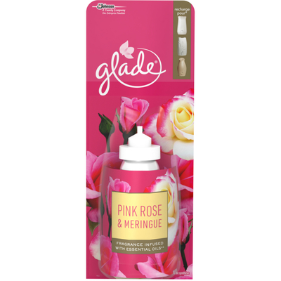 Glade Sense&spray navulling pink rose &meringe
