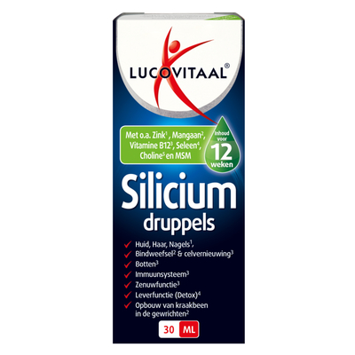 Lucovitaal Silicium druppels