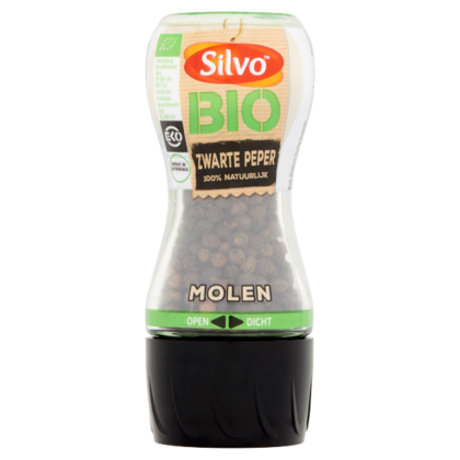 Silvo Zwarte peper molen bio
