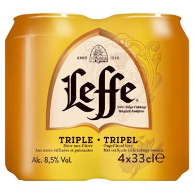 Leffe Tripel Blikken