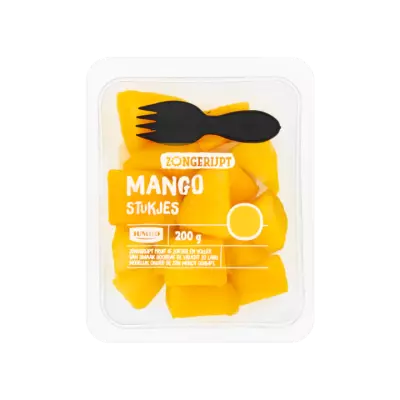 Huismerk Zongerijpte Mango Stukjes