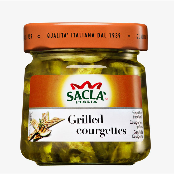 Sacla Gegrilde courgette
