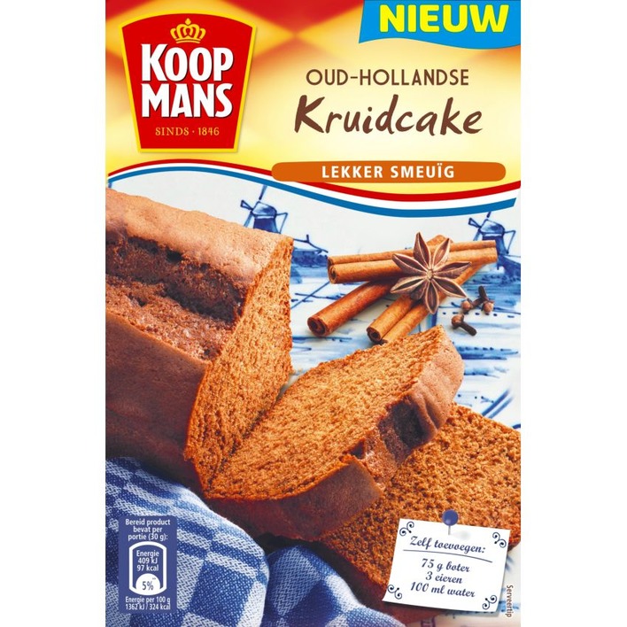 Koopmans Oud hollandse kruidcake
