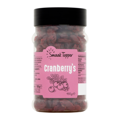Smaak Topper Cranberry's