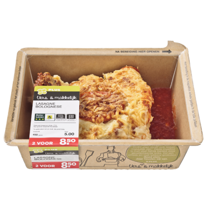 Huismerk Lasagne bolognese