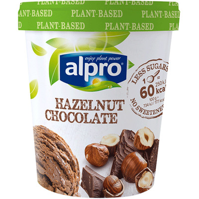 Alpro IJs hazelnut and chocolat