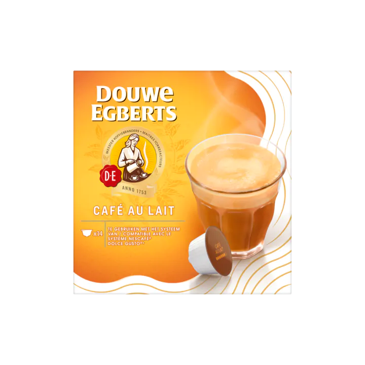 Douwe Egberts Café Au Lait Koffiecups
