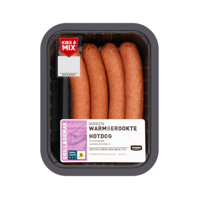 Huismerk Warmgerookte Hotdog