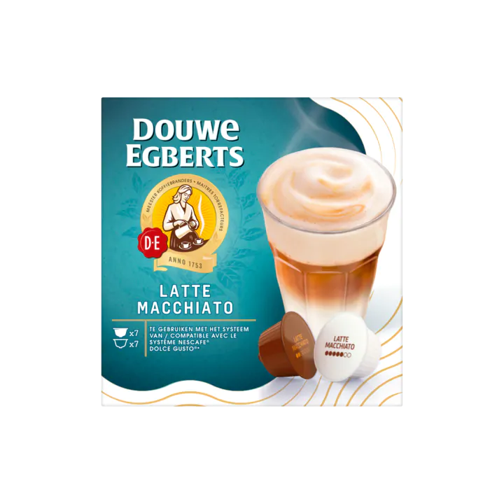 Douwe Egberts Latte Macchiato Koffiecups