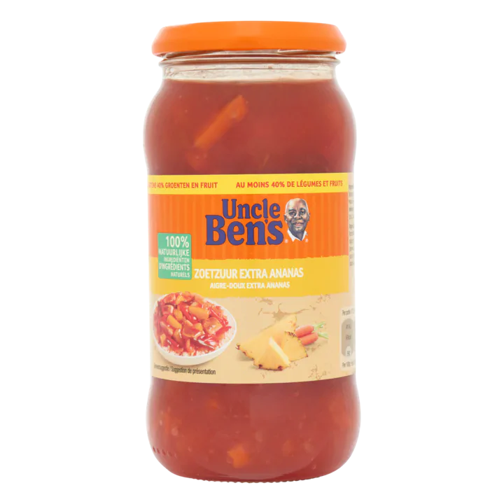Uncle Ben's Zoetzuur Extra Ananas