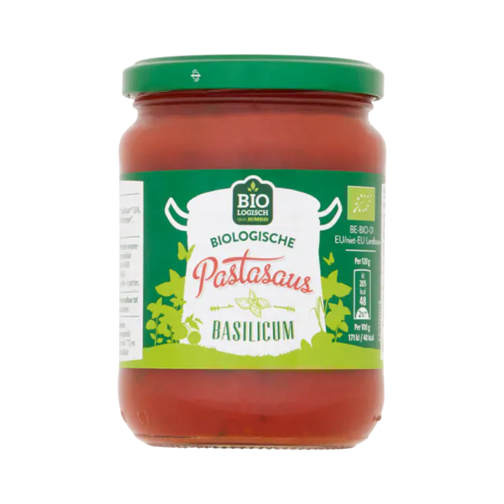 Huismerk Biologische Pastasaus Basilicum