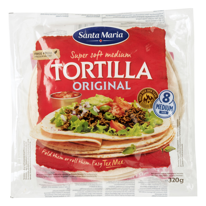 Santa Maria Soft tortilla