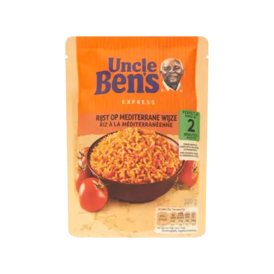 Uncle Ben's Express Rijst op Mediterrane Wijze