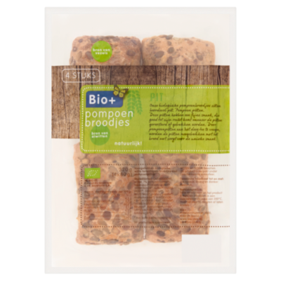 Bio+ Pompoenbroodjes