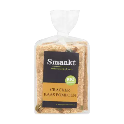 Smaakt Biologisch Cracker Kaas Pompoen