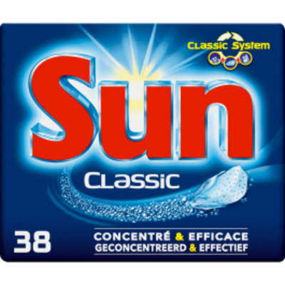 Sun vaatwastabletten classic 38 stuks