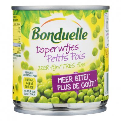 Bonduelle Doperwtjes zeer fijn