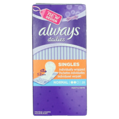 Always Inlegkruisjes Singles Normal