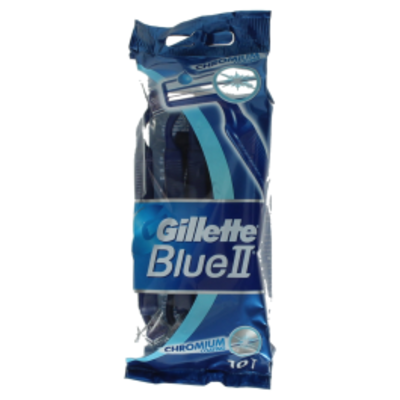 Gillette Blue Ii Plus Wegwerpscheermesjes 10 Stuks