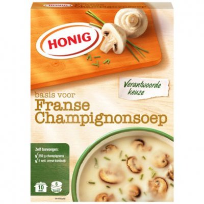 Honig Franse champignonsoep