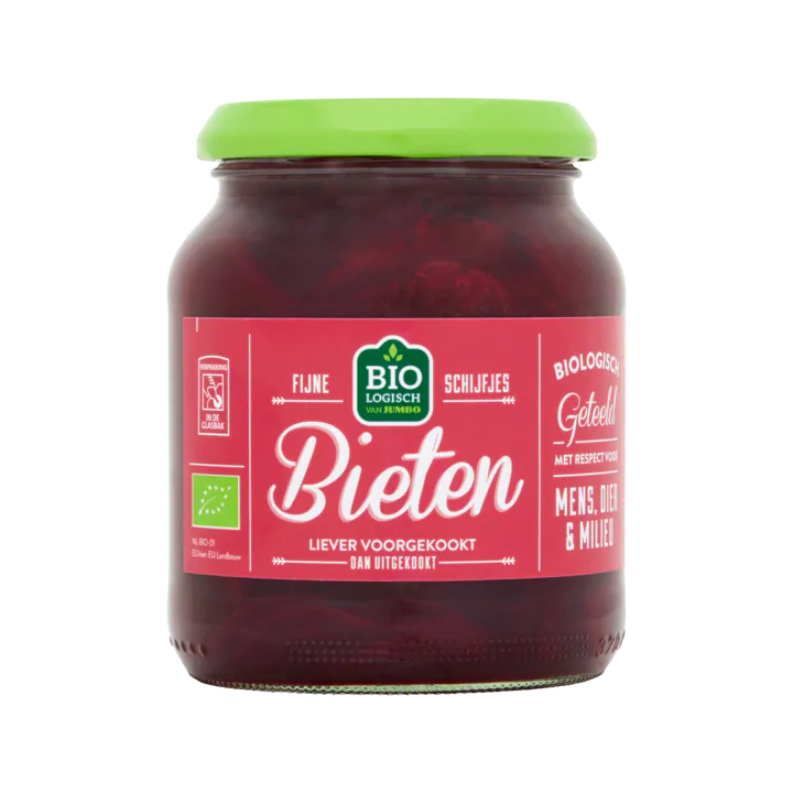 Huismerk Biologische Bieten Fijne Schijfjes