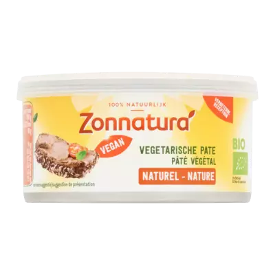 Zonnatura Vegetarische Pate Naturel