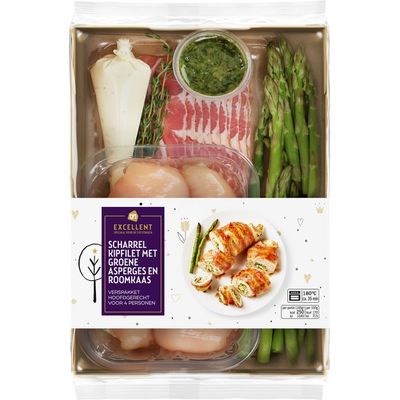 Huismerk Scharrel kipfilet asperge roomkaas