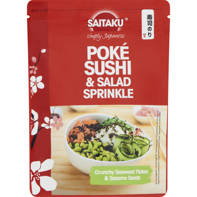 Saitaku Poké sushi & salad sprinkle