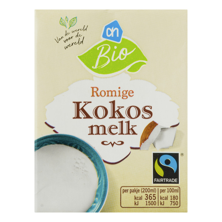 Huismerk Kokosmelk bio fairtrade