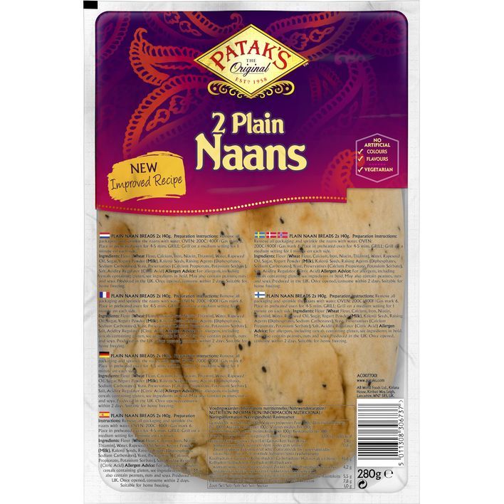 Patak's Naan plain