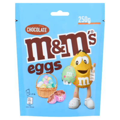 M&M's speckled eggs