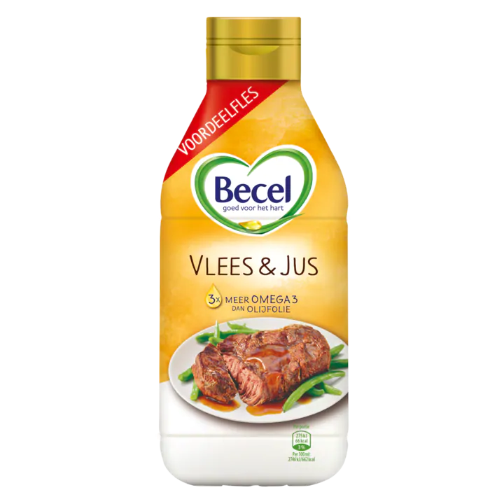 Becel Vlees & Jus Vloeibaar voor Bakken & Braden