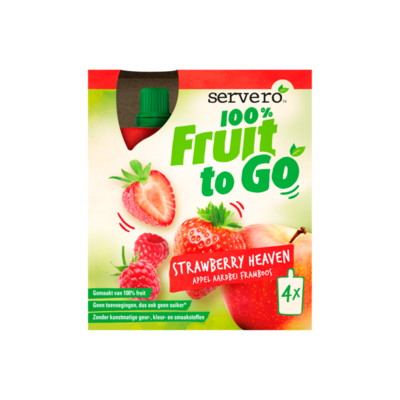 Servero 100% Fruit to Go Strawberry Heaven