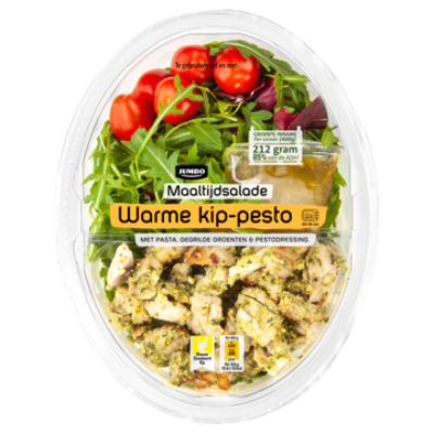 Huismerk Maaltijdsalade Warme Kip-Pesto