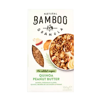 Bamboo Granola Quinoa Pindakaas