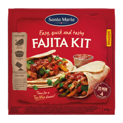 Santa Maria Dinner kit fajita