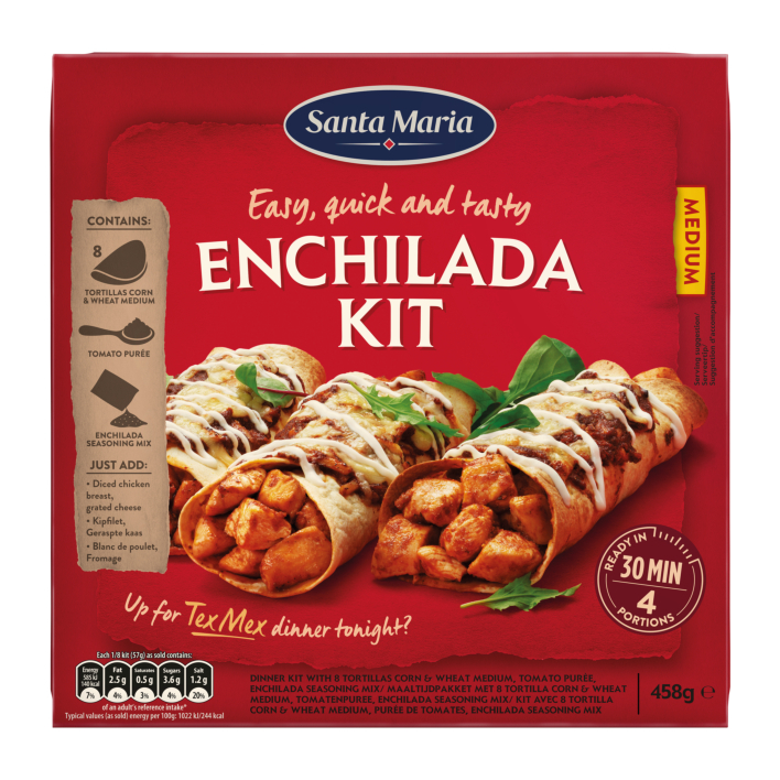 Santa Maria Dinner kit enchilada