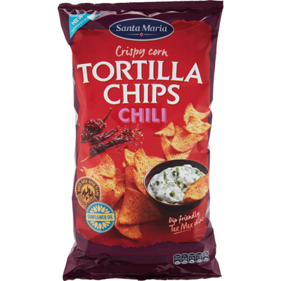 Santa Maria Tortilla chips chili