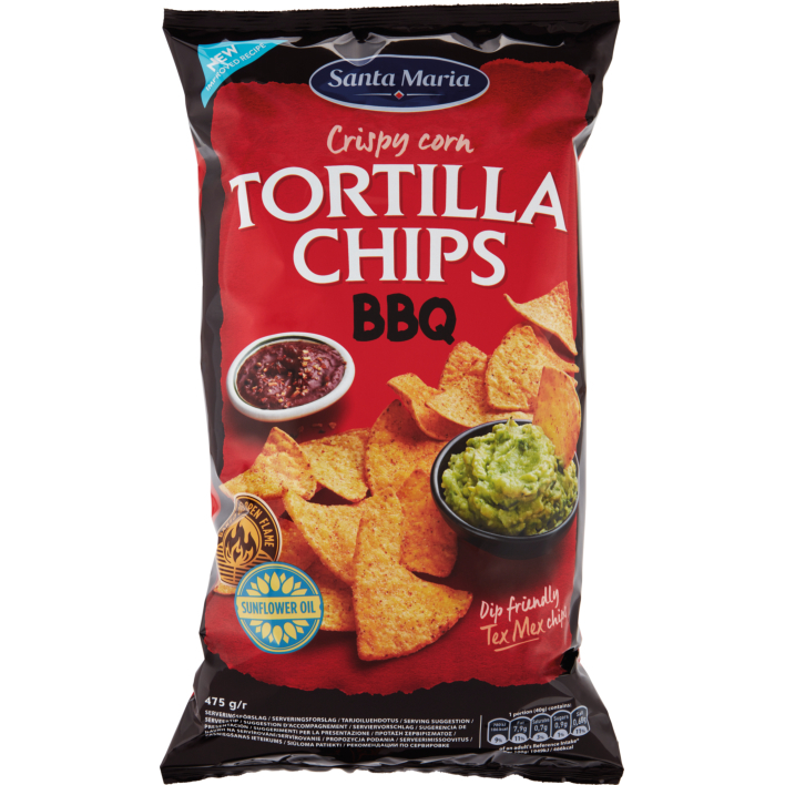 Santa Maria Tortilla chips BBQ