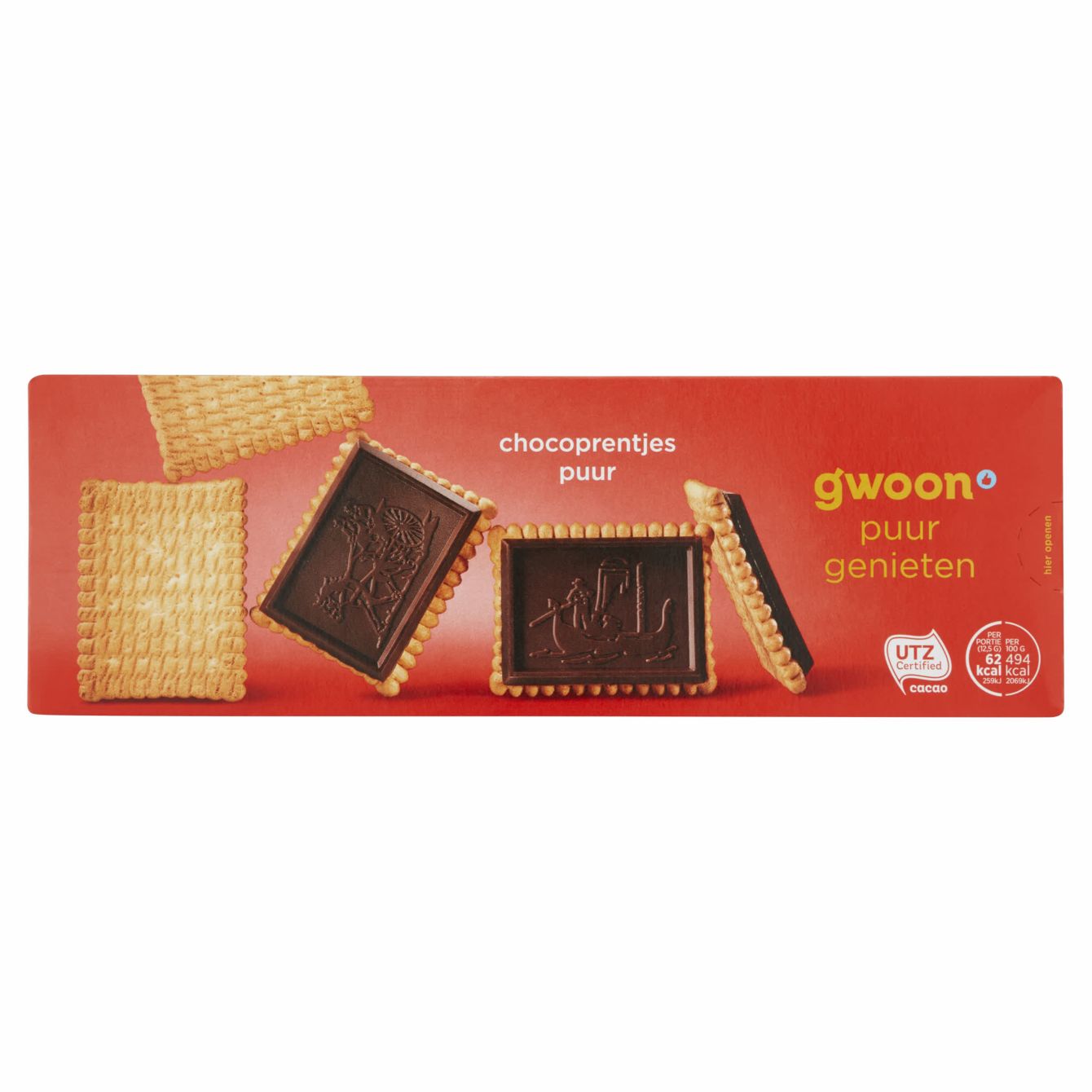 G'woon Chocoprentjes Puur